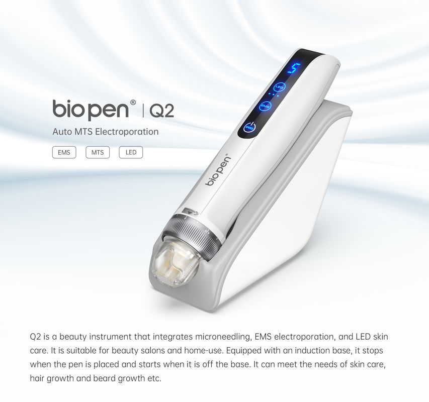 Улучшите свой режим ухода за кожей с помощью Bio Pen Q2 EMS Microneedling и светодиодной светотерапии