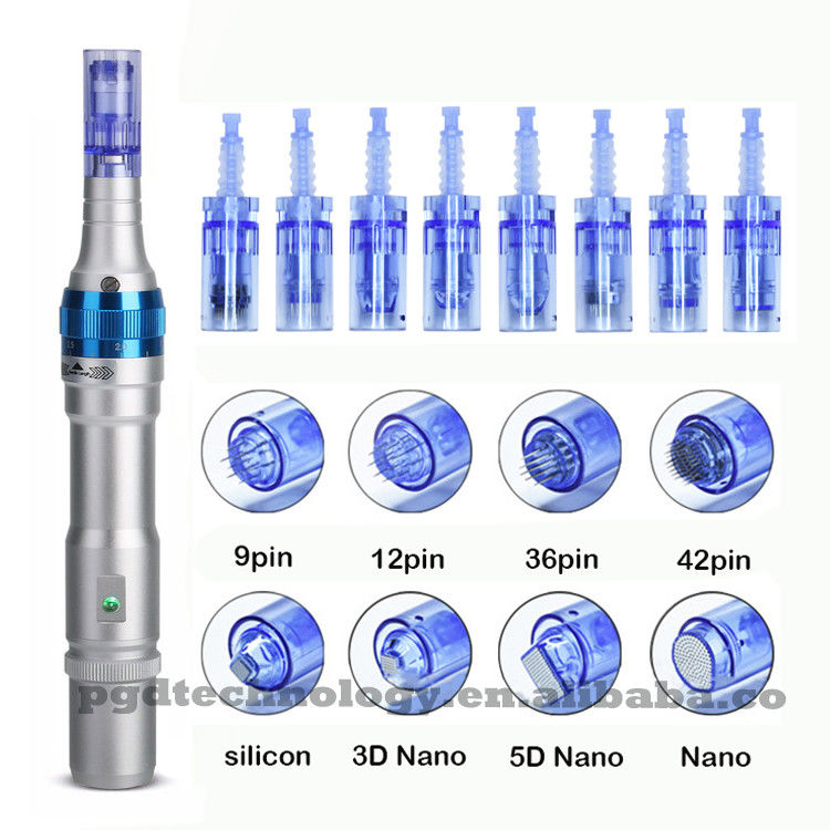 Dr Pen Powerful Ultima A6 Microneedle Dermapen Meso перезаряжаемая с беспроводным и проводным питанием