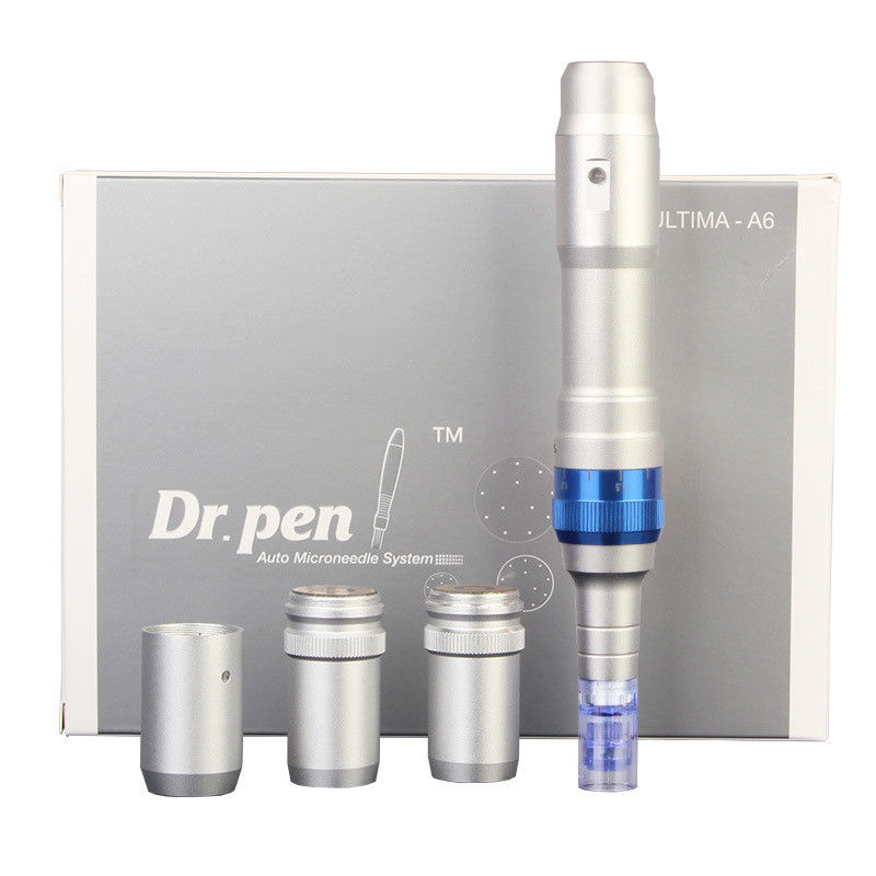 Dr Pen Powerful Ultima A6 Microneedle Dermapen Meso перезаряжаемая с беспроводным и проводным питанием