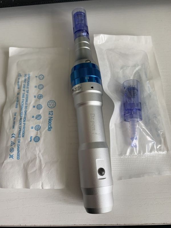 Dr Pen Powerful Ultima A6 Microneedle Dermapen Meso перезаряжаемая с беспроводным и проводным питанием
