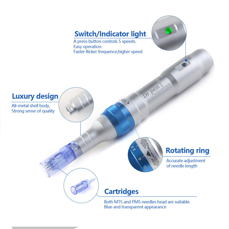 Dr Pen A6 Ultima Derma Pen Электрическое устройство для удаления темных кругов при акне