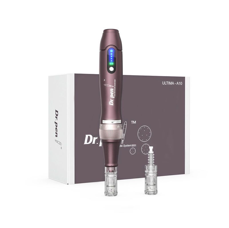Электрические иглы Dermapen 2023 A10 для омоложения кожи и 5 уровней скорости