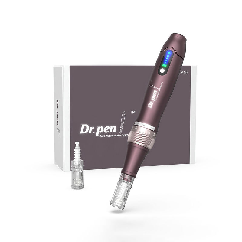 Электрические иглы Dermapen 2023 A10 для омоложения кожи и 5 уровней скорости
