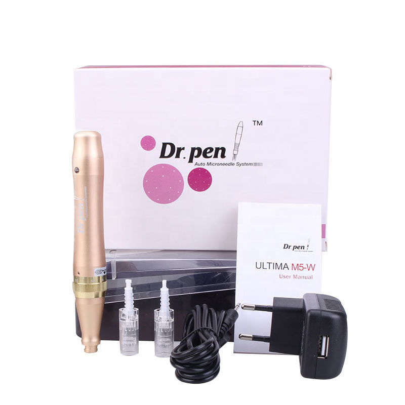 Оживляйте кожу с помощью Dr Pen M5-W Gold Dermapen и 1/3/7/9/12/24/36/42 игл