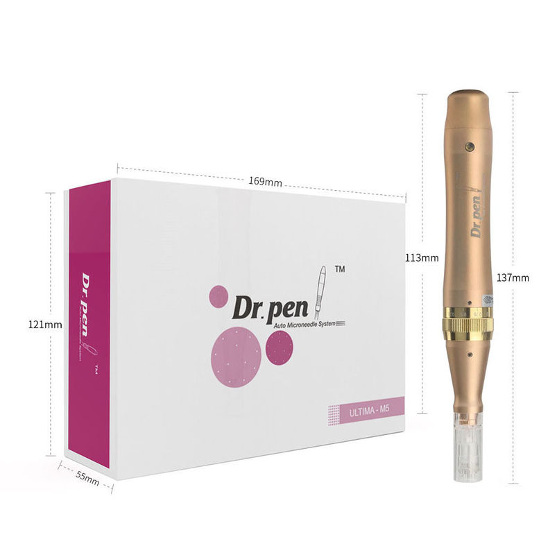 Оживляйте кожу с помощью Dr Pen M5-W Gold Dermapen и 1/3/7/9/12/24/36/42 игл
