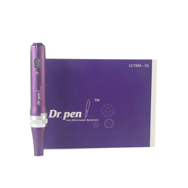 Корпус из алюминиевого сплава Dr Pen X5 Derma Pen Автоматическая система микроиглы Регулируемая длина иглы для британских розетки