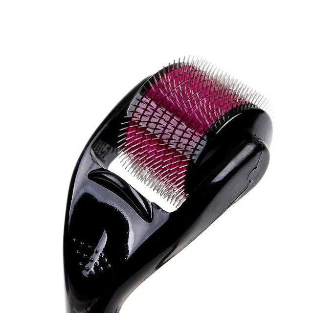 540 штифтов ZGTS Micro Pin Derma Roller с нержавеющей сталью в черной ручке