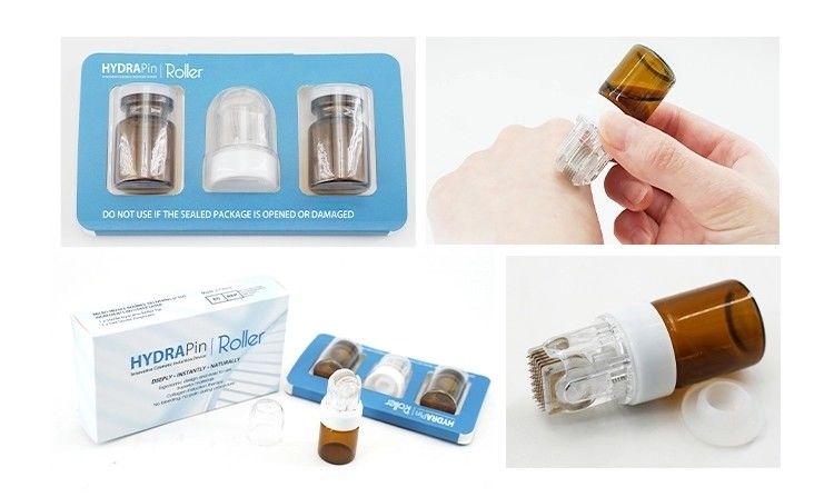 Новый дизайн 42/150Золотая титановая микроигла Hydra Stamphydra ролик для омоложения кожи